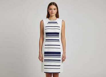 sukienka w kształcie trapezu: Sukienka damska, rozmiar L — 6