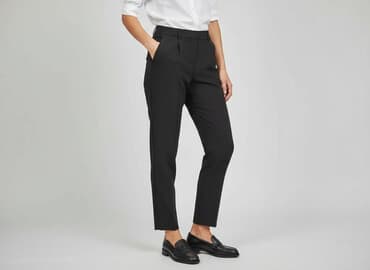 lejon buty zimowe: Lindex, Spodnie materiałowe damskie, rozmiar S — 6