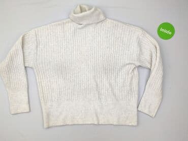 sweter z szerokimi rękawami: KappAhl, Golf damski, L — 2