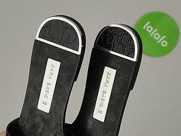 klapki nike tekst: Zara, Klapki damskie, rozmiar 38 — 5