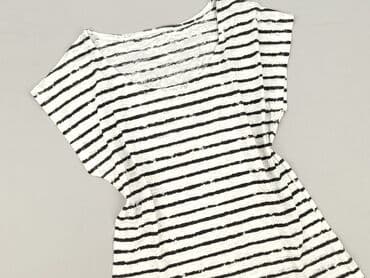 t shirty w biało czarne paski: T-shirt damski, rozmiar S — 1