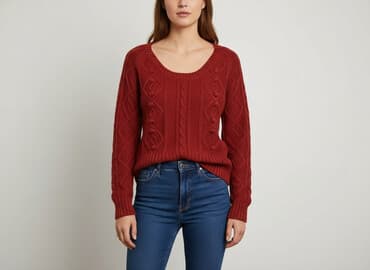 sweter z akrylu czy jest dobry: Sweter damski, rozmiar S — 7