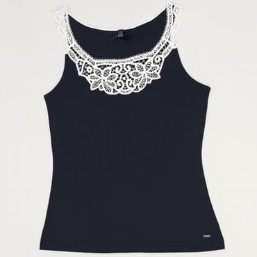 koszulki bez rękawów damskie tommy hilfiger: Tommy Hilfiger, T-shirt damski, rozmiar L — 2