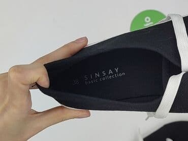 ccc buty srebrne: Sinsay, Trampki damskie, rozmiar 38 — 5