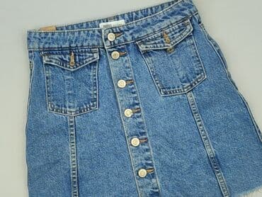 jeans mom slim fit stradivarius: Zara, Spódnica damska, S — 1