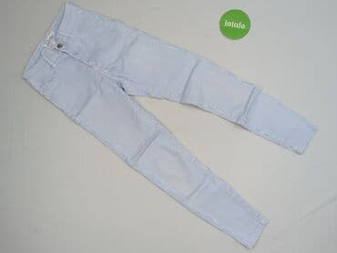 czarne jeansy lee damskie: Sinsay, Material trousers for women, size XS (EU 34) — 2