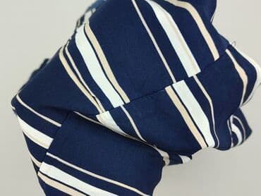 biała bluzka w granatowe paski: Sukienka damska, rozmiar M — 7