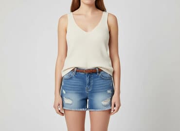 jeansy flare co to znaczy: Vila, Szorty damskie, L — 7