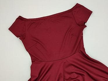 bordowy: Sukienka damska, rozmiar XL — 1