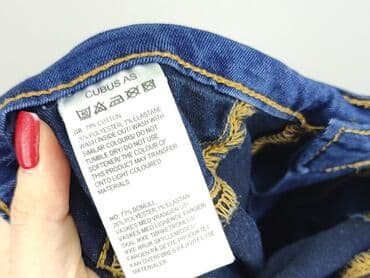 szorty z rajstopami: Spodnie jeansowe, Cubus, 13 lat, 158, stan - Bardzo dobry — 5