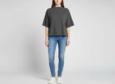 t shirt oversize: Zara, Women`s T-shirt, size S — 6