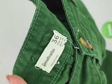 bershka cargo: Stradivarius, Spodnie materiałowe damskie, rozmiar S — 4