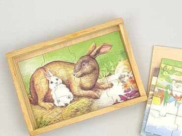 kapcie zwierzeta: Puzzle dla Dzieci, stan - Idealny — 5