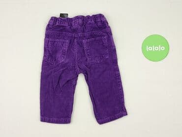 sukienka w pepitkę h: Denim pants, H&M, 3-6 months, condition - Very good — 3