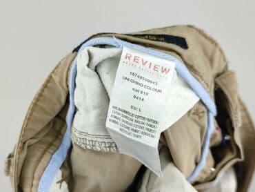 sweter patchwork: Review, Chinosy dla mężczyzn, rozmiar L — 5