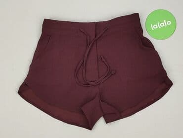 krótkie spodenki czerwone damskie: H&M, Szorty damskie, rozmiar XS — 2