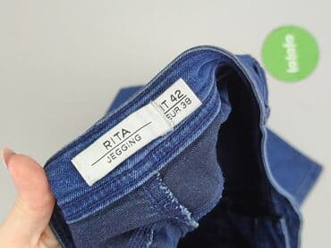 legginsy damskie plus size: Jeans for women, size M (EU 38) — 4