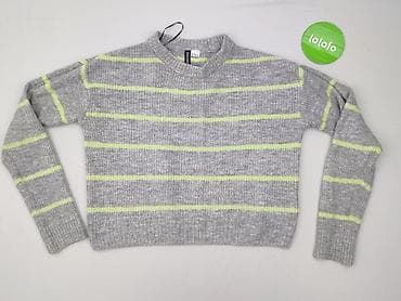 brazowa bluza hm: H&M Divided, Sweter damski, rozmiar XS — 2