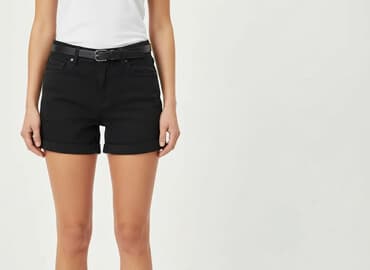 obcisłe szorty: Janina, Szorty damskie, rozmiar M — 7