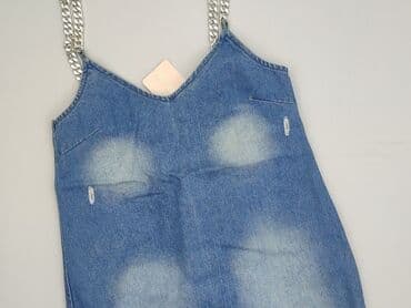 dżinsy z łańcuchem: Sukienka damska, rozmiar S — 1