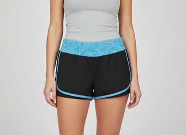 dresowe krótkie spodenki: Szorty damskie, rozmiar L — 1