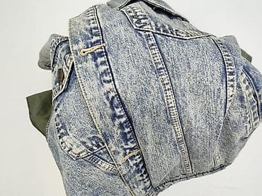 bomberka pull and bear: Kurtka męska Bershka – hybrydowa jeans/nylon, rozmiar M - Fason — 7