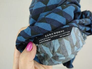 niebieska satynowa sukienka zara: Zara, Sukienka damska, rozmiar M — 4