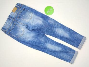 podarte jeansy: Jeansy damskie, rozmiar S — 3