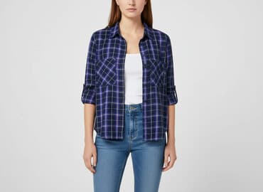 reserved koszula w kratę damska: Reserved, Koszula damska, rozmiar M — 1