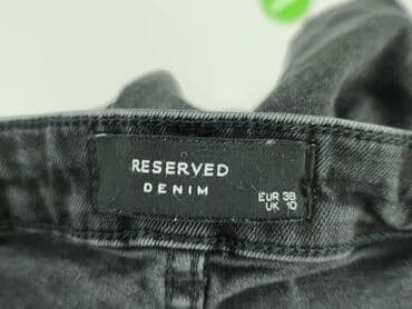 srebrne jeansy: DENIM JEANS, Jeans for women, size M — 5