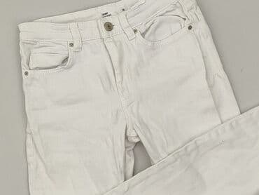 zara woskowane spodnie: Skinny, Material trousers for women, size XS (EU 34) — 1