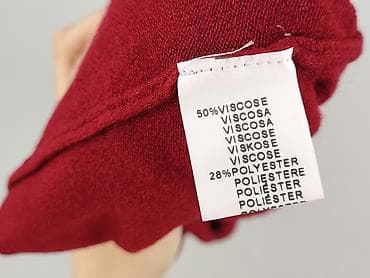 etola: Red, Ponczo damskie, rozmiar One size — 5