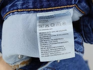 hand work denim: H&M, Szorty dla mężczyzn, rozmiar L — 5