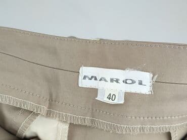 buty stephan: Material trousers for women, size L — 5