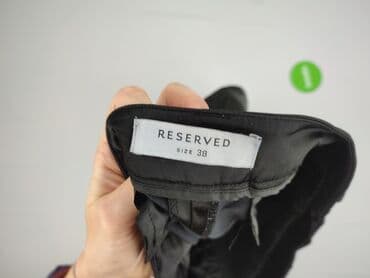 buty do garnituru badura: Reserved, Spodnie materiałowe damskie, rozmiar M — 4