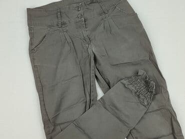Material trousers for women, size XL