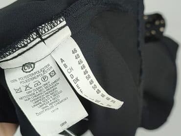 czarne bluzki w biale grochy: C&A, Bluzka damska, rozmiar XL — 5