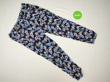 cekinowe spodnie h m: H&M, Spodnie materiałowe damskie, rozmiar L — 2