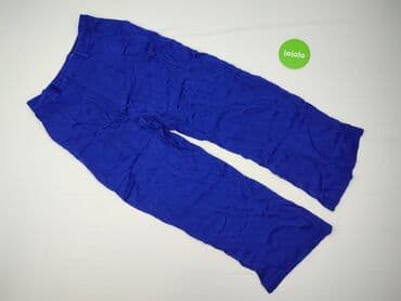 spodnie z szerokimi nogawkami zara: Zara, Spodnie materiałowe damskie, rozmiar L — 2