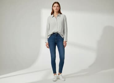 koszula wiya w paski: C&A, Koszula damska, rozmiar M — 7