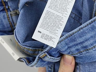 boho crop top: Spodnie jeansowe, Reserved, 11 lat, 146, stan - Idealny — 5