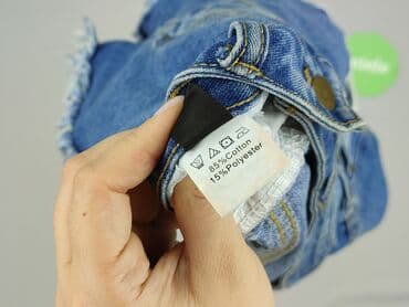 shein spodenki jeansowe damskie: Shein, Szorty damskie, rozmiar M — 5