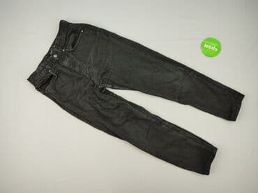 czarne spodnie damskie stradivarius: Sinsay, Jeansy damskie, rozmiar M — 2