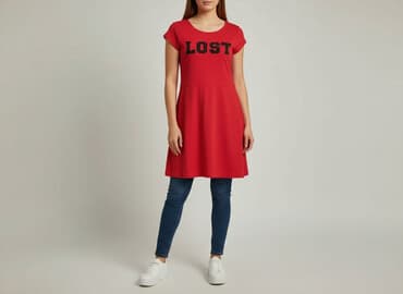 ubrania z grinchem: Chillin, Sukienka damska, rozmiar XL — 6