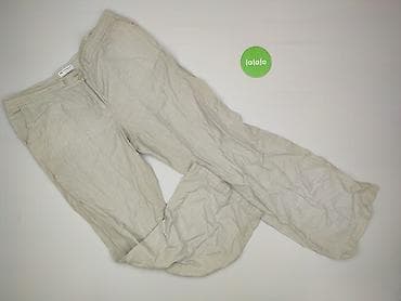 lniana: Marks & Spencer, Spodnie materiałowe damskie, rozmiar 2XL — 2