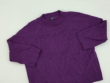 sweter w chmurki: Solar, Sweter damski, rozmiar L — 1