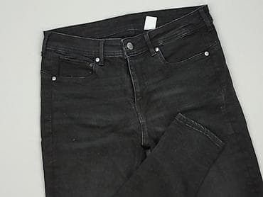 black jeans mom: H&M, Jeansy dla mężczyzn, rozmiar S — 1