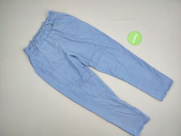 jeansy damskie loose fit: Spodnie materiałowe damskie, rozmiar One size — 3