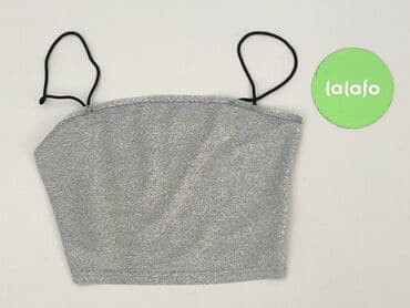 deichmann srebrne buty: Shein, Top damski, rozmiar S — 3