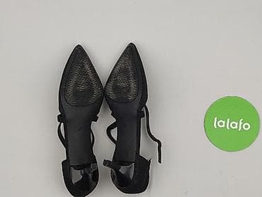 buty uncome: Czarne czółenka damskie Graceland - Rozmiar: 37 - Obcas: niski — 4